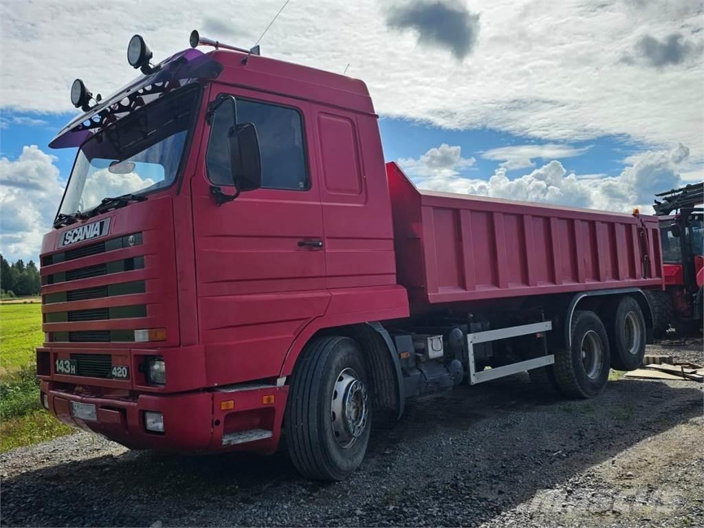Scania 143H 6X2 Camiões basculantes