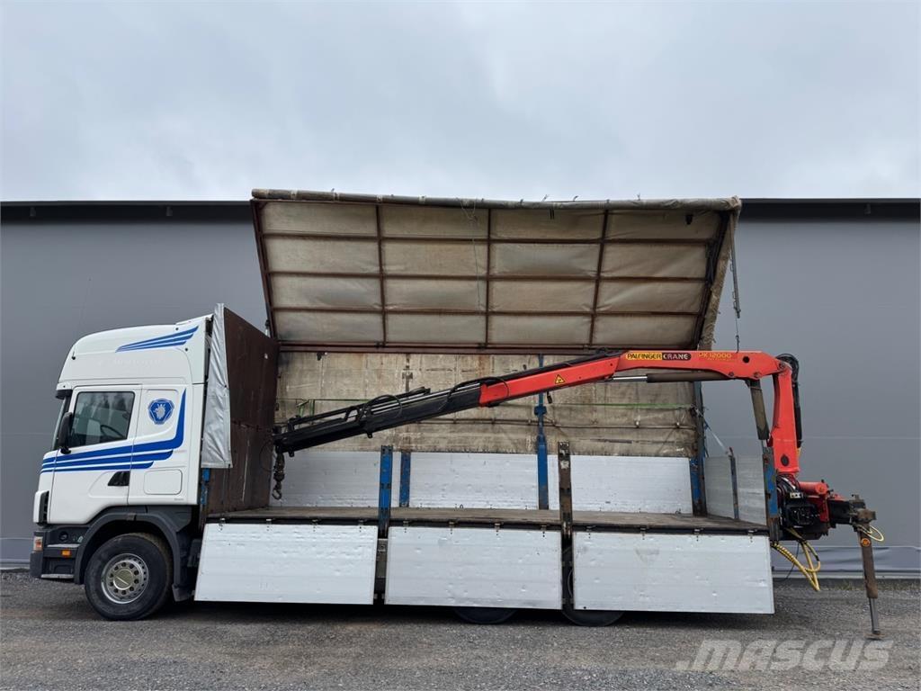 Scania 144G 6x2 Camiões grua