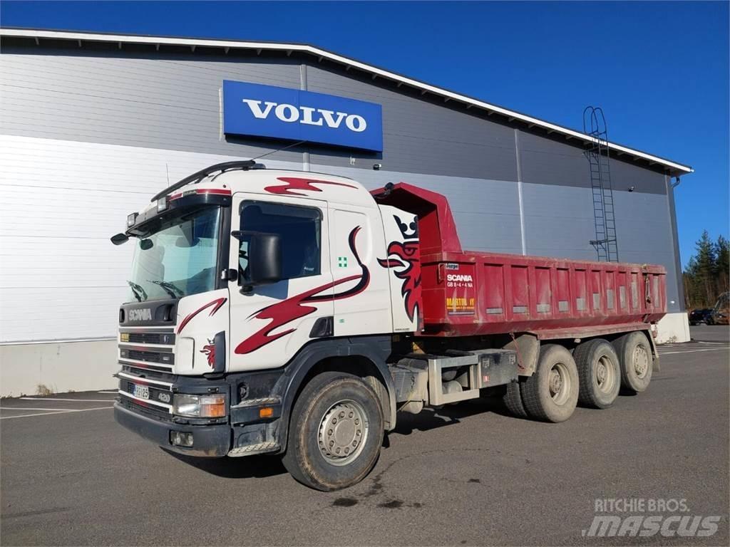 Scania P124 420hp Camiões basculantes