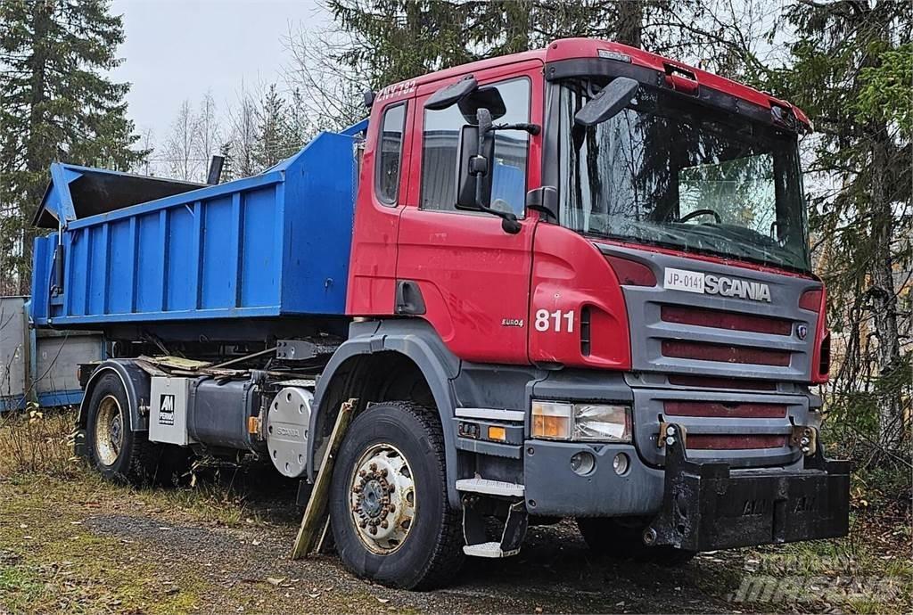 Scania P340 4x4 Camiões Ampliroll