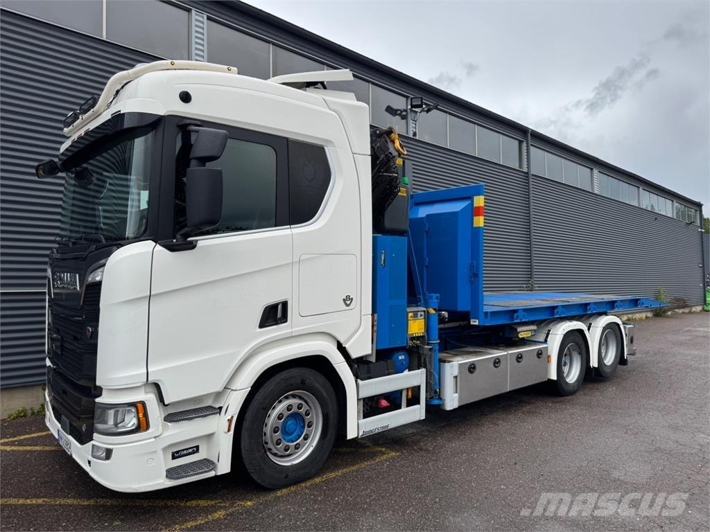 Scania R580 6X2 Camiões grua