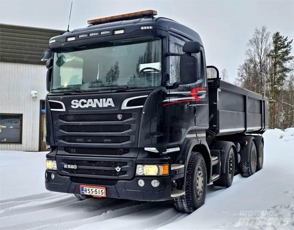 Scania R580 8x4 Camiões basculantes