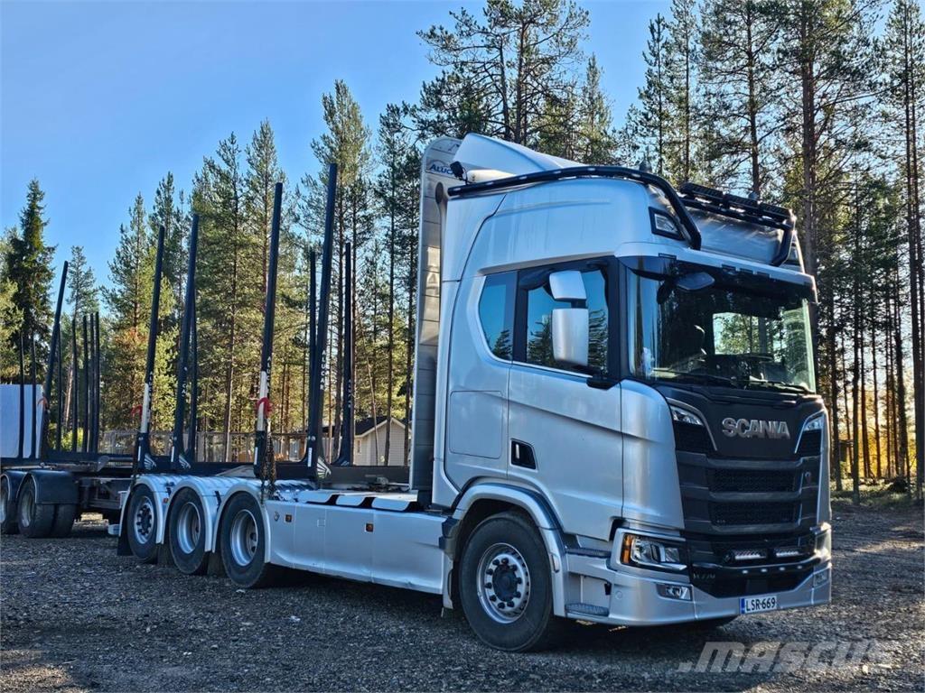 Scania R660 8X4 Caminhões de transporte de troncos
