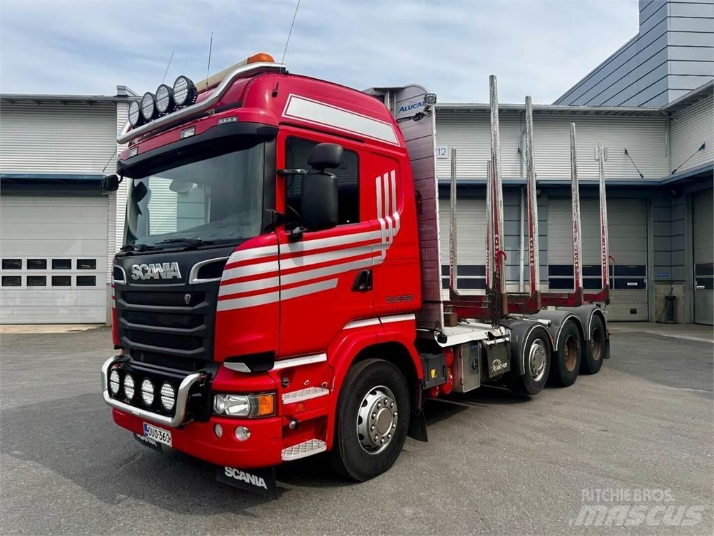 Scania R730 8x4 Caminhões de transporte de troncos