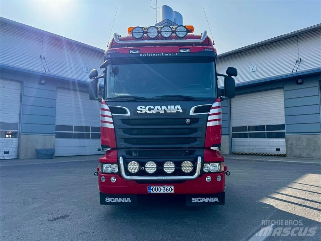 Scania R730 8x4 Caminhões de transporte de troncos