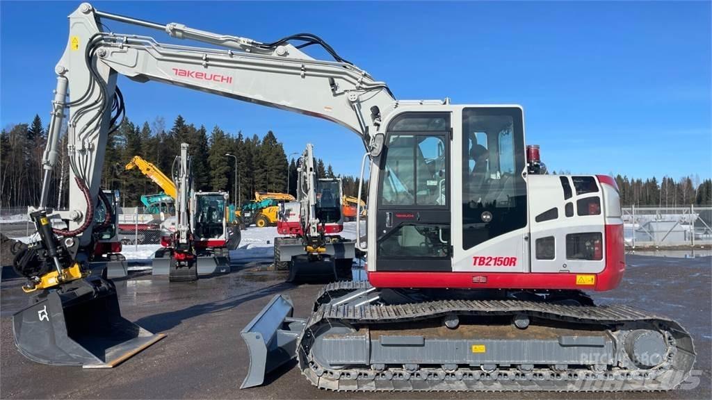 Takeuchi TB2150R Escavadeiras de esteiras