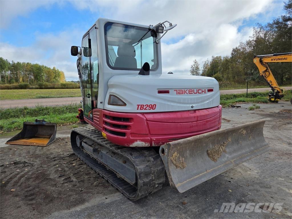 Takeuchi TB290 Escavadoras Midi 7t - 12t