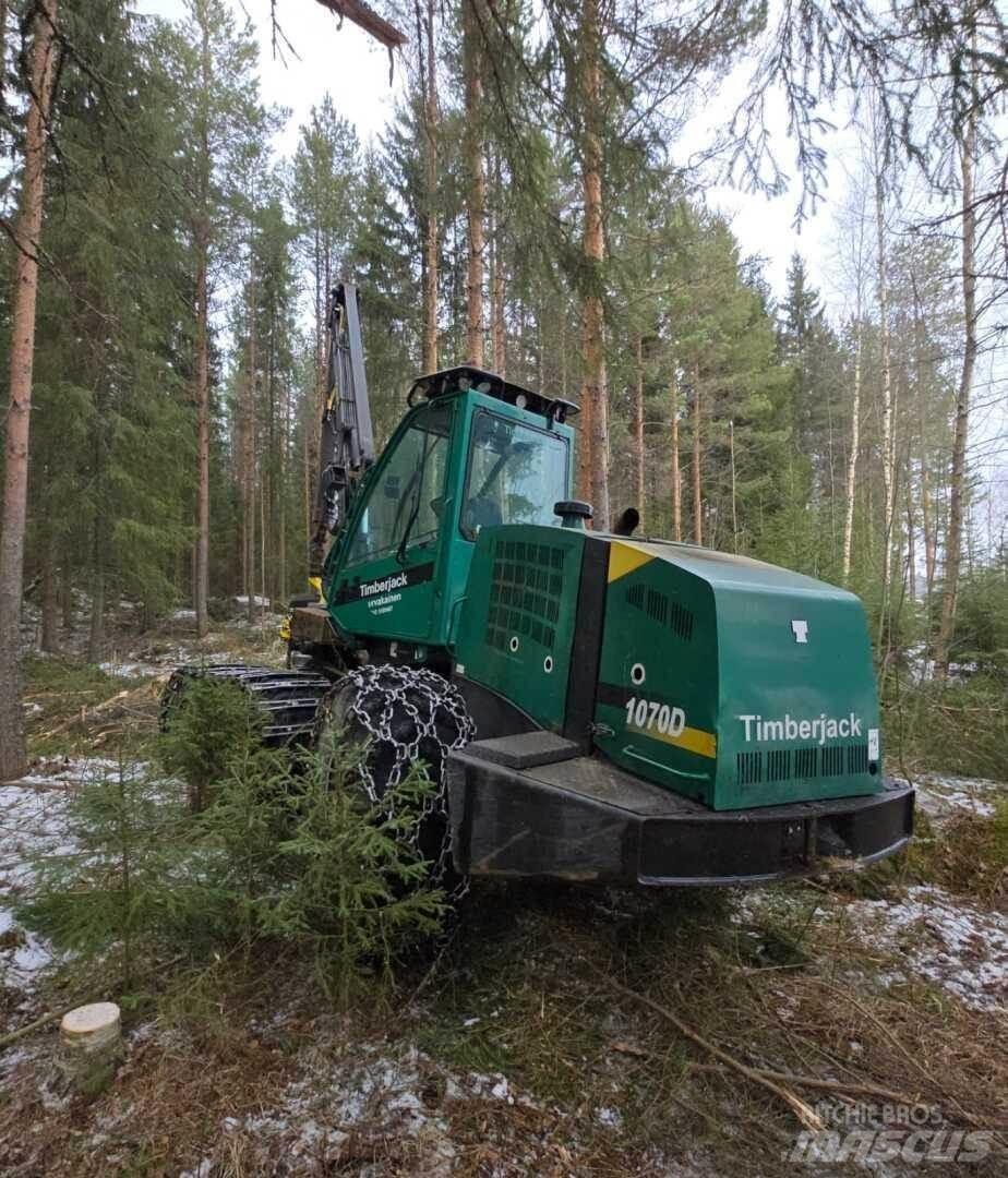 Timberjack 1070D Processadores florestais