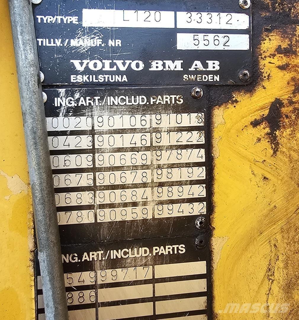 Volvo BM L120 Carregadeiras de rodas