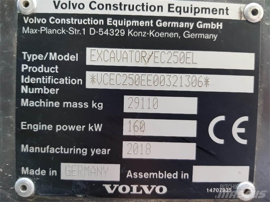 Volvo EC250EL Escavadeiras de esteiras