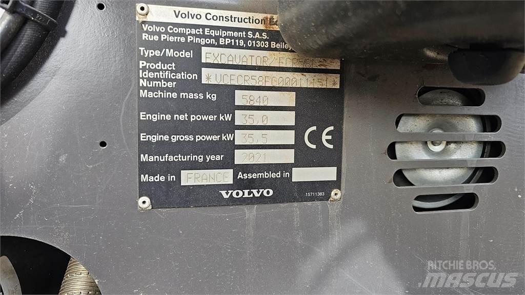 Volvo ECR 58 F Miniescavadeiras