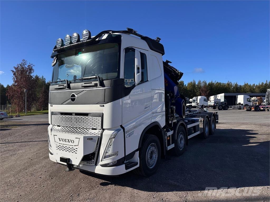 Volvo FH13 8x4 Gruas carregadoras