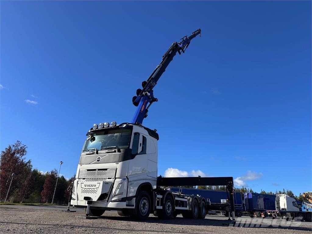 Volvo FH13 8x4 Gruas carregadoras