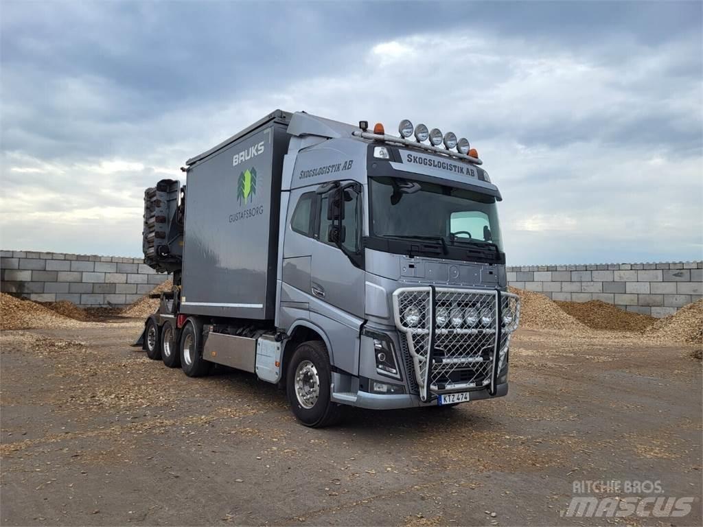 Volvo FH16 Camiões Transporte Estilha de Madeira