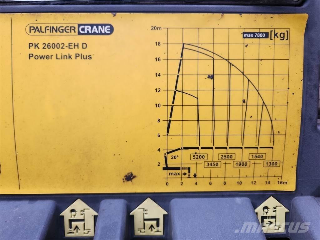 Volvo FMX 6x2 Camiões grua