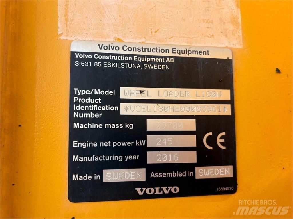 Volvo L 180 H Carregadeiras de rodas