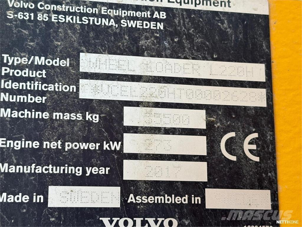 Volvo L 220 H Carregadeiras de rodas