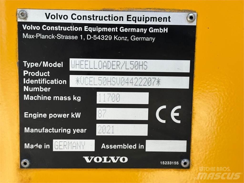 Volvo L 50 H S Carregadeiras de rodas