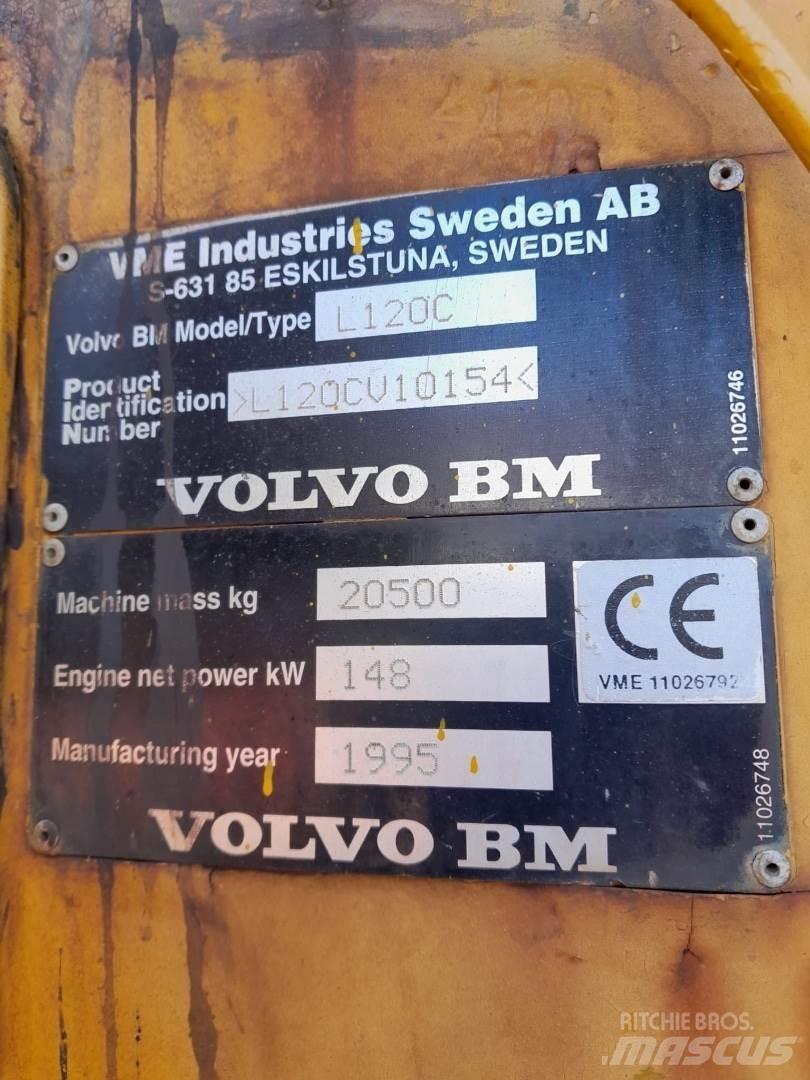 Volvo L120C Carregadeiras de rodas