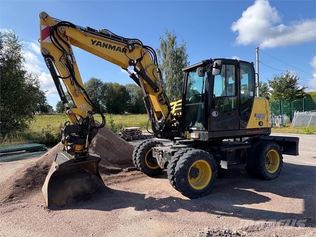 Yanmar B 95 W Escavadoras de rodas