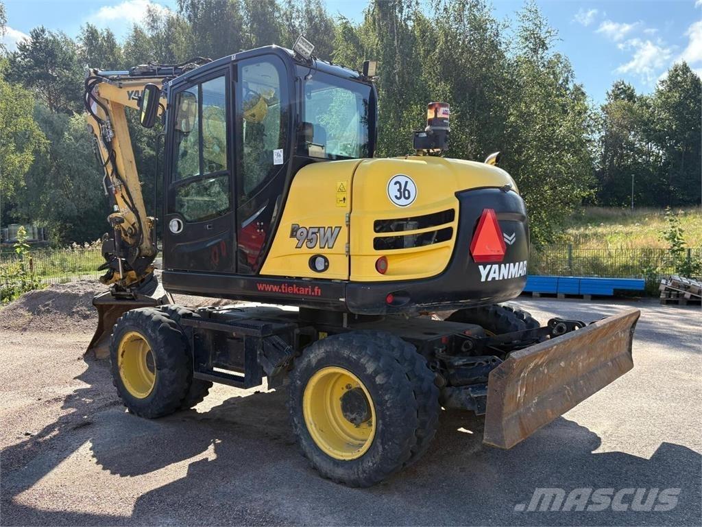 Yanmar B 95 W Escavadoras de rodas