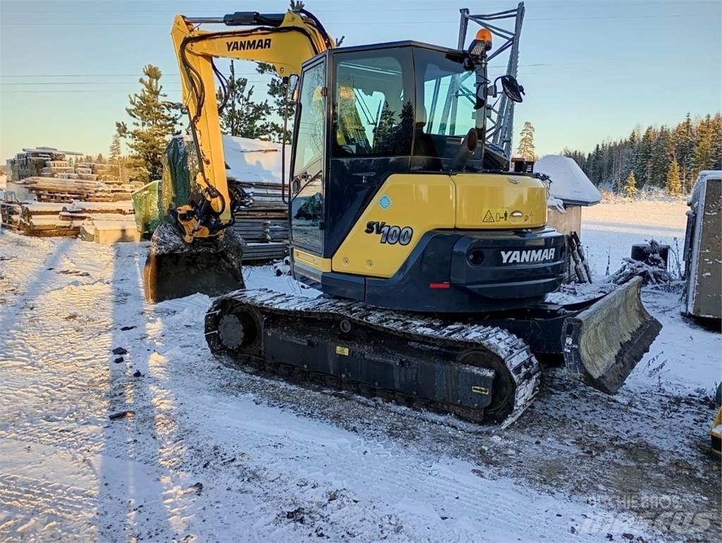 Yanmar SV100 Escavadeiras de esteiras