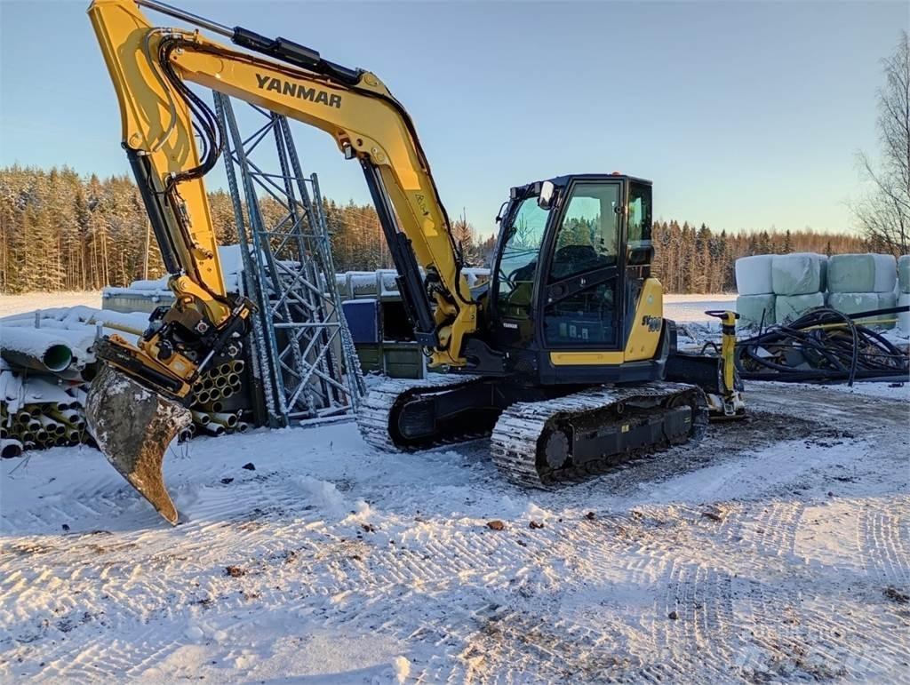 Yanmar SV100 Escavadeiras de esteiras