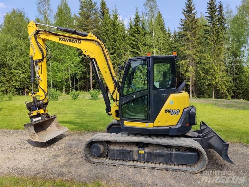 Yanmar SV100-2 Escavadoras Midi 7t - 12t
