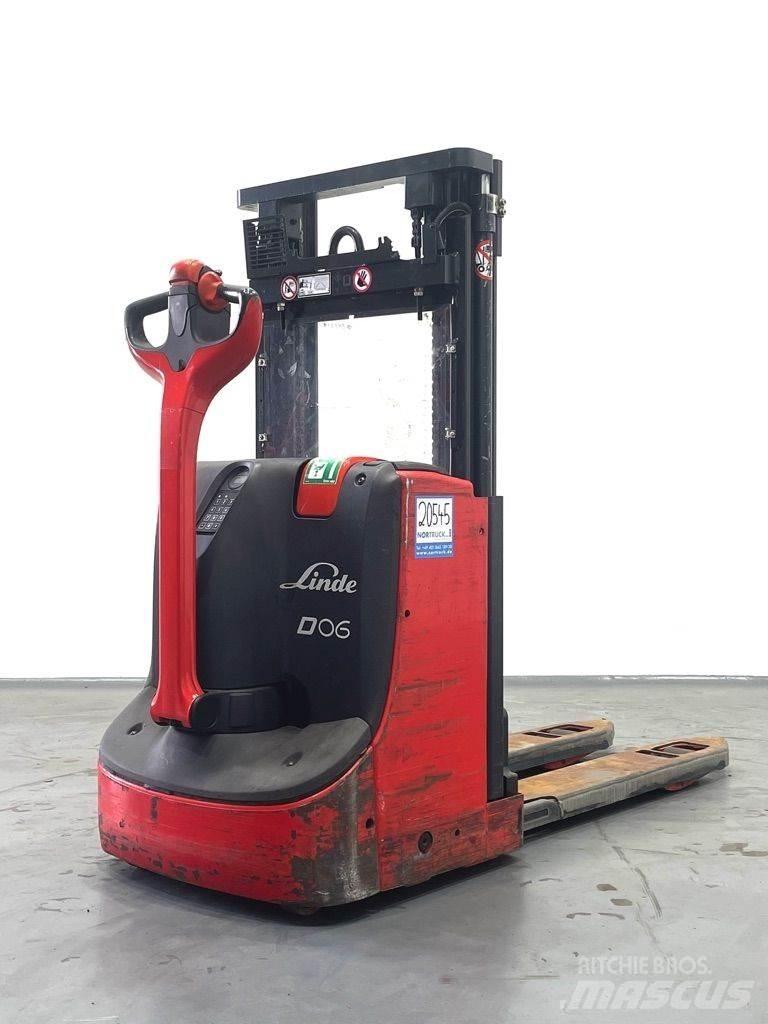 Linde D06-1160 Empilhador para operador externo