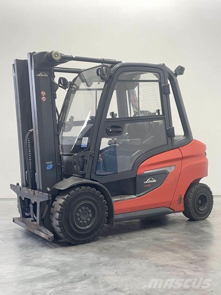 Linde H35D-01-1202 Empilhadores Diesel
