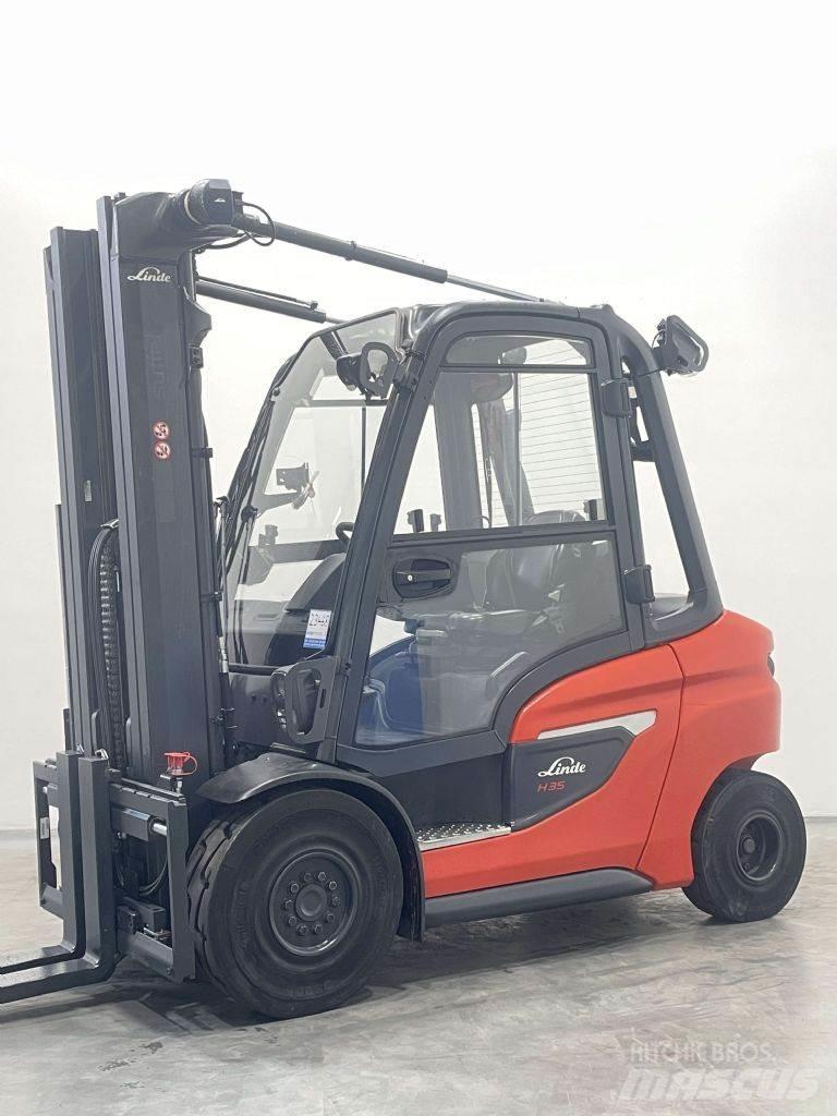 Linde H35D-01-1202 Empilhadores Diesel