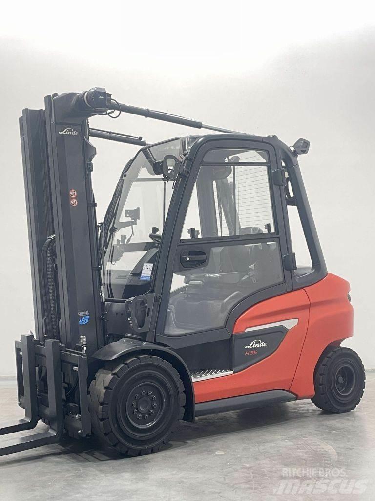Linde H35D-01-1202 Empilhadores Diesel