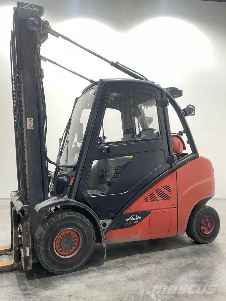 Linde H35T-02-393 Empilhadores a gás