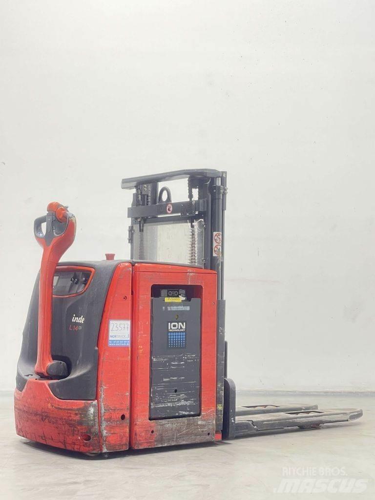 Linde L14-Li-Ion-1173 Empilhador para operador externo