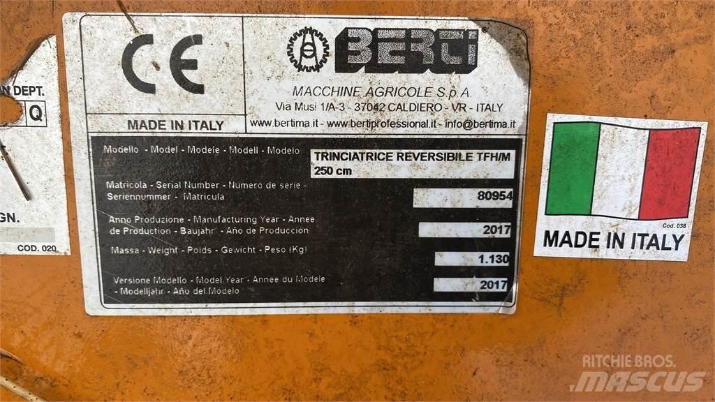 Berti TFH 250 BETESPUTS Gadanheiras e cortadores de folhas para pastos