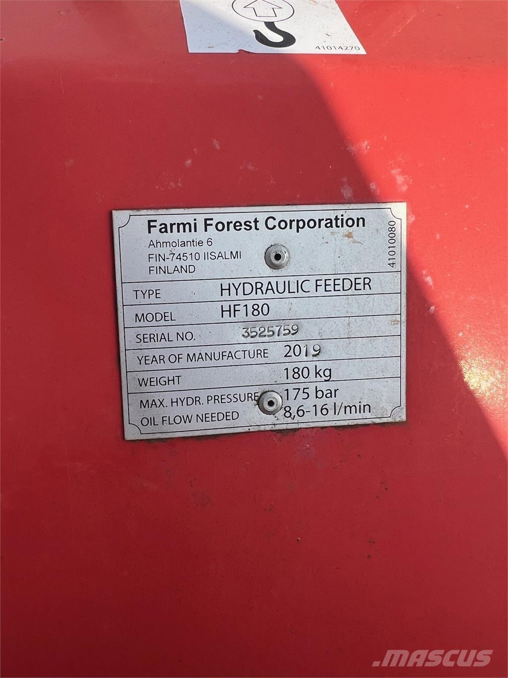 Farmi CH182 FLISHUGG Cortadores de madeira