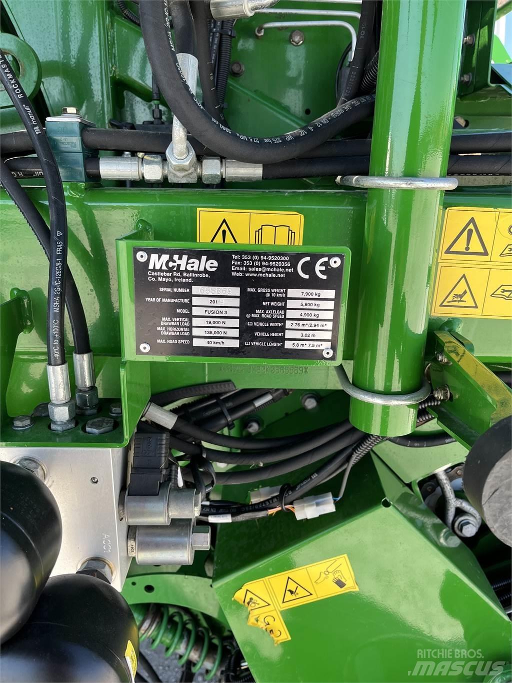 McHale Fusion 3 Enfardadeira de rolos