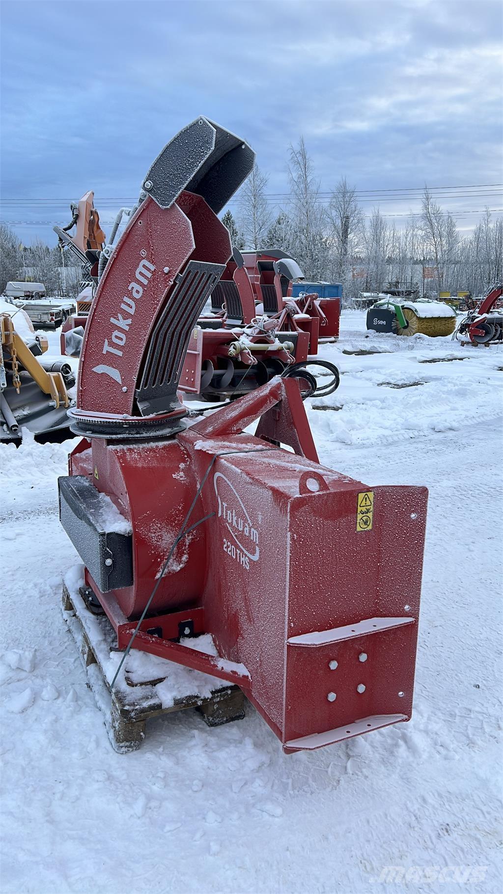 Tokvam 220THS Snöfräs Lançadores de neve