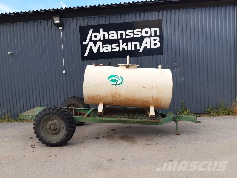  VAGN 1-AXLAD MED TANK Reboques agricolas de uso geral