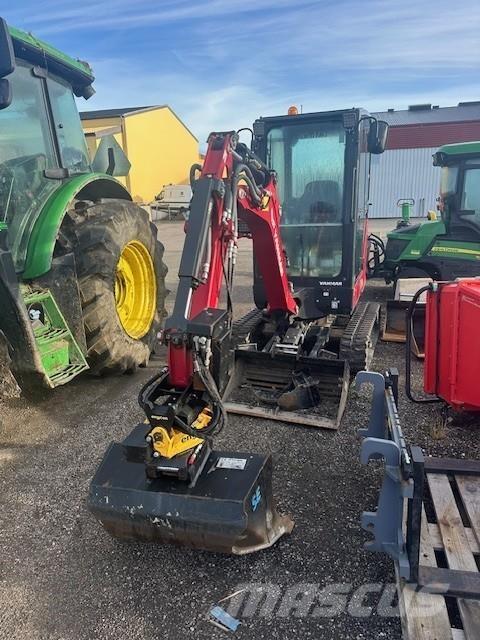 Yanmar SV19 GRÄVARE Carregadeiras de rodas