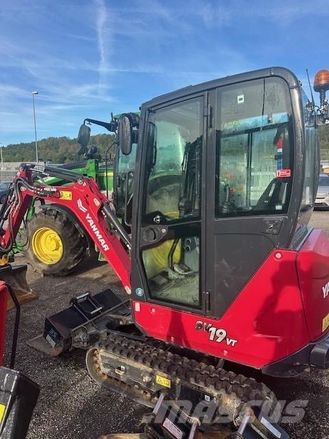 Yanmar SV19 GRÄVARE Carregadeiras de rodas
