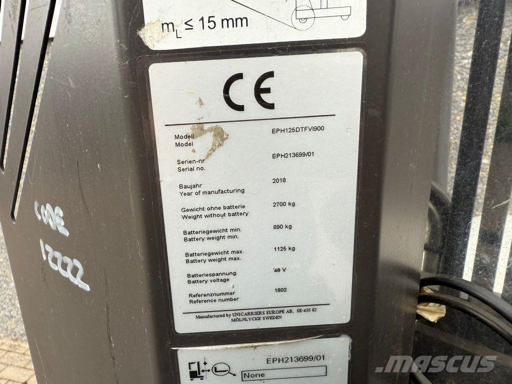 Atlet EPH125DTFVI900 Preparadoras de encomendas de alta elevação