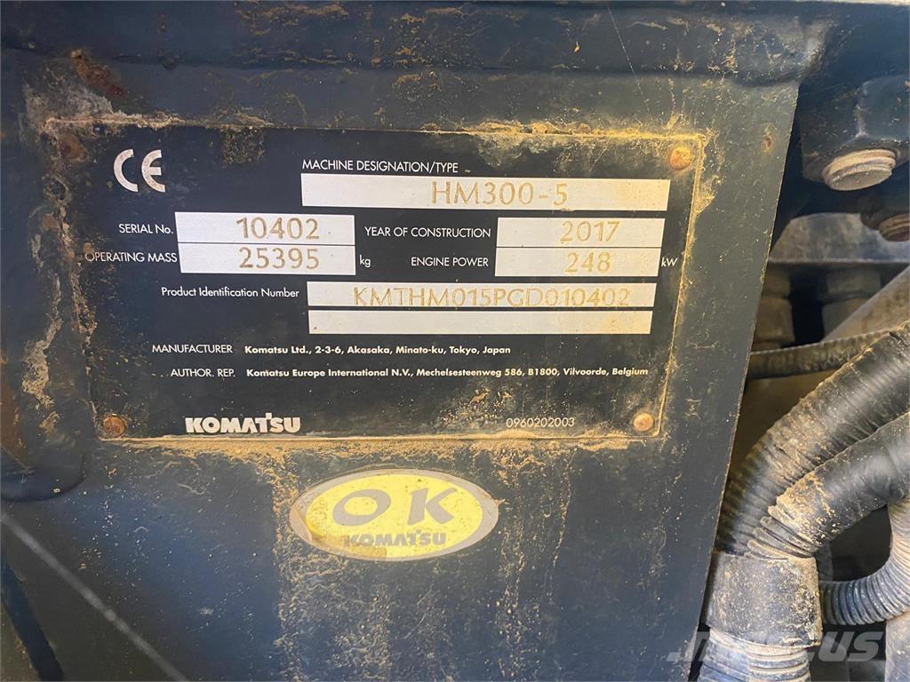 Komatsu HM300-5 Caminhões articulados