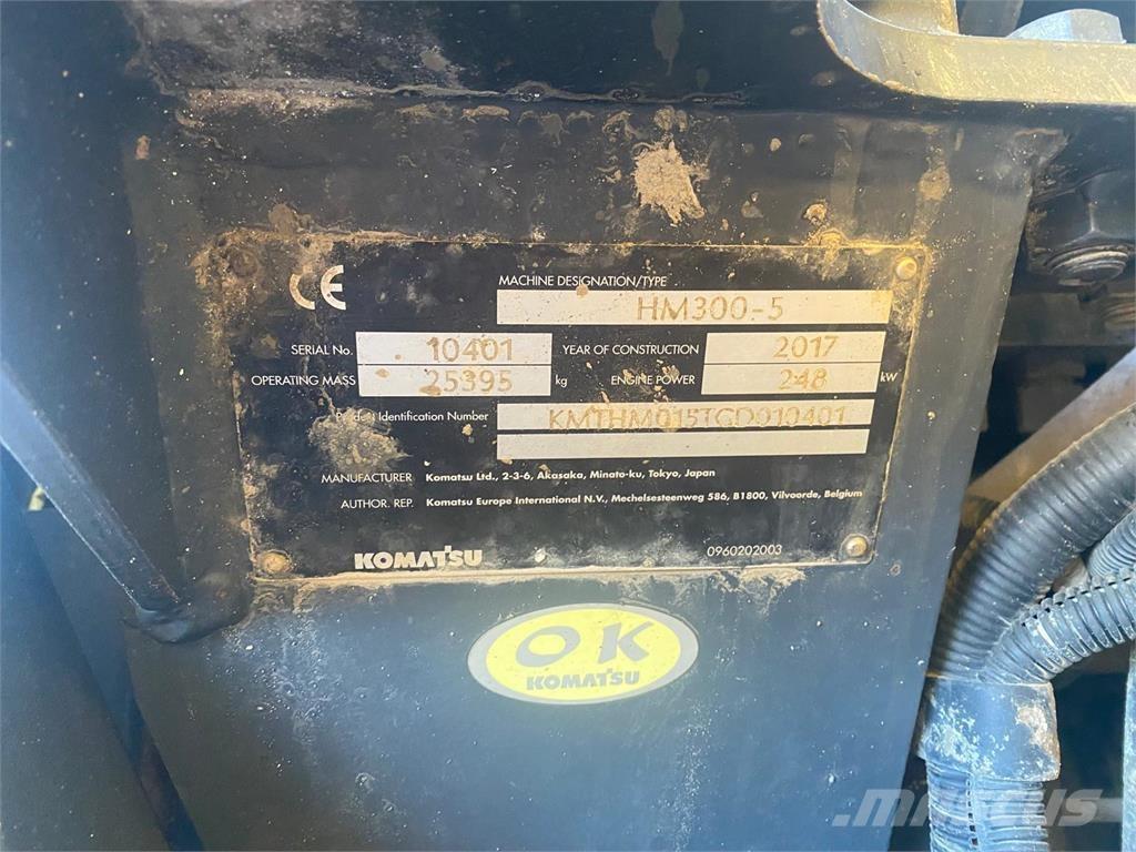 Komatsu HM300-5 Caminhões articulados
