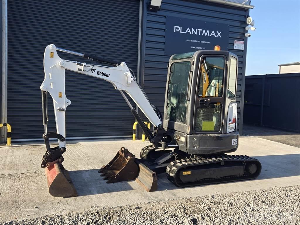 Bobcat E26 Miniescavadeiras