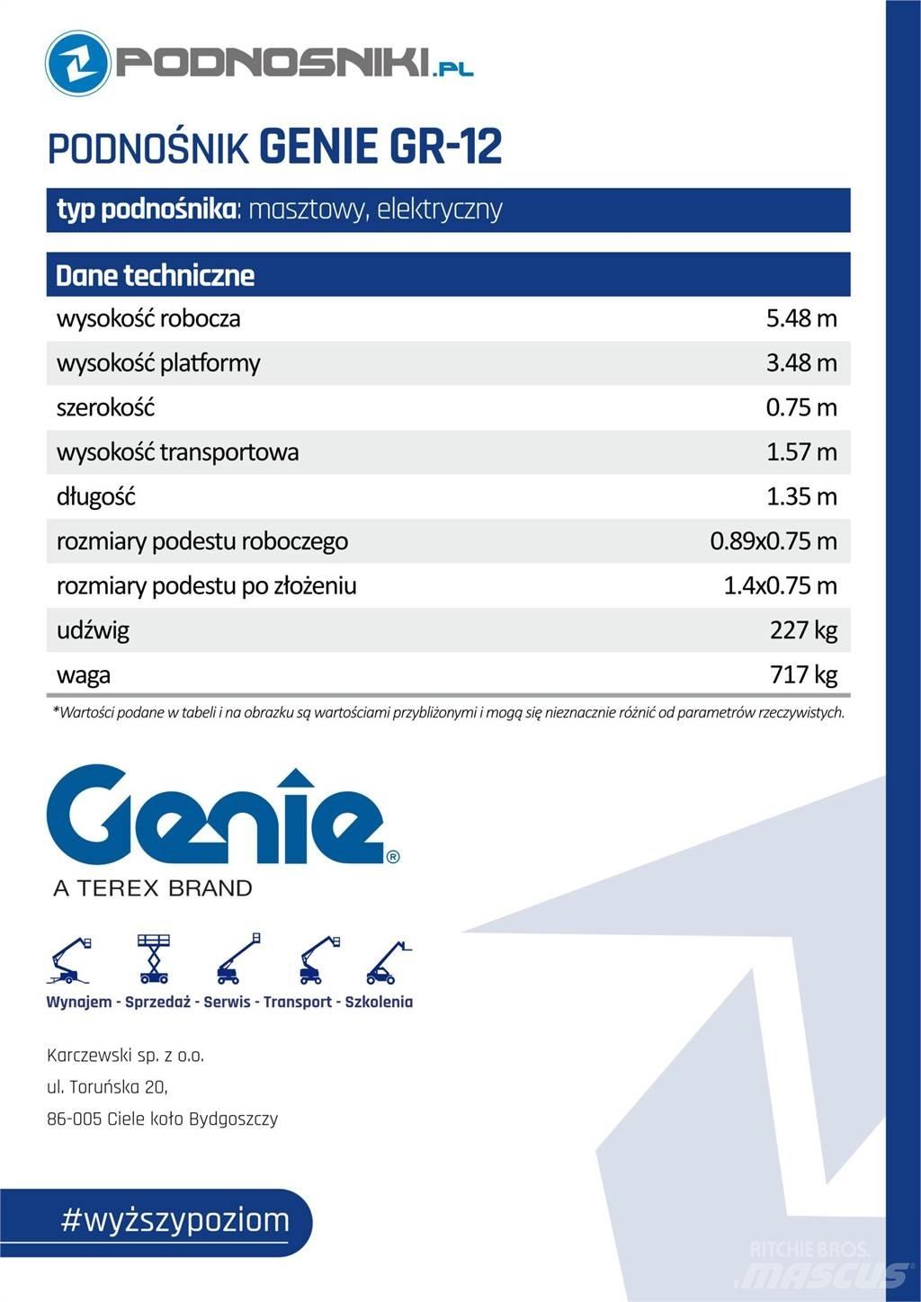 Genie GS-4047 Elevadores de tesoura