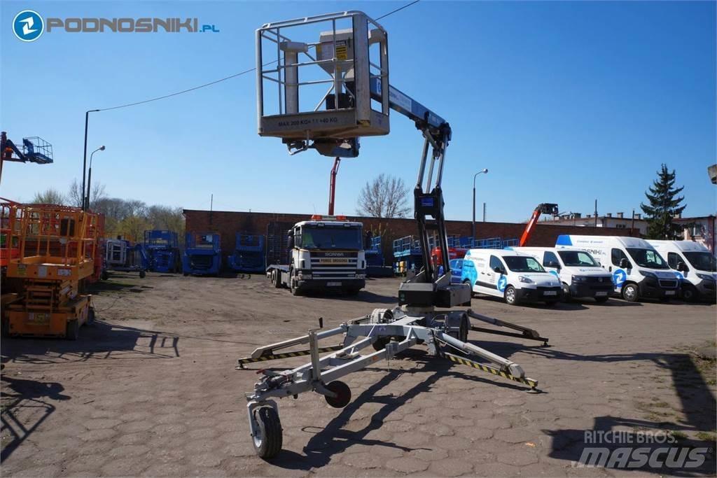 Omme 1550 EBZX Plataformas aéreas montadas em atrelados