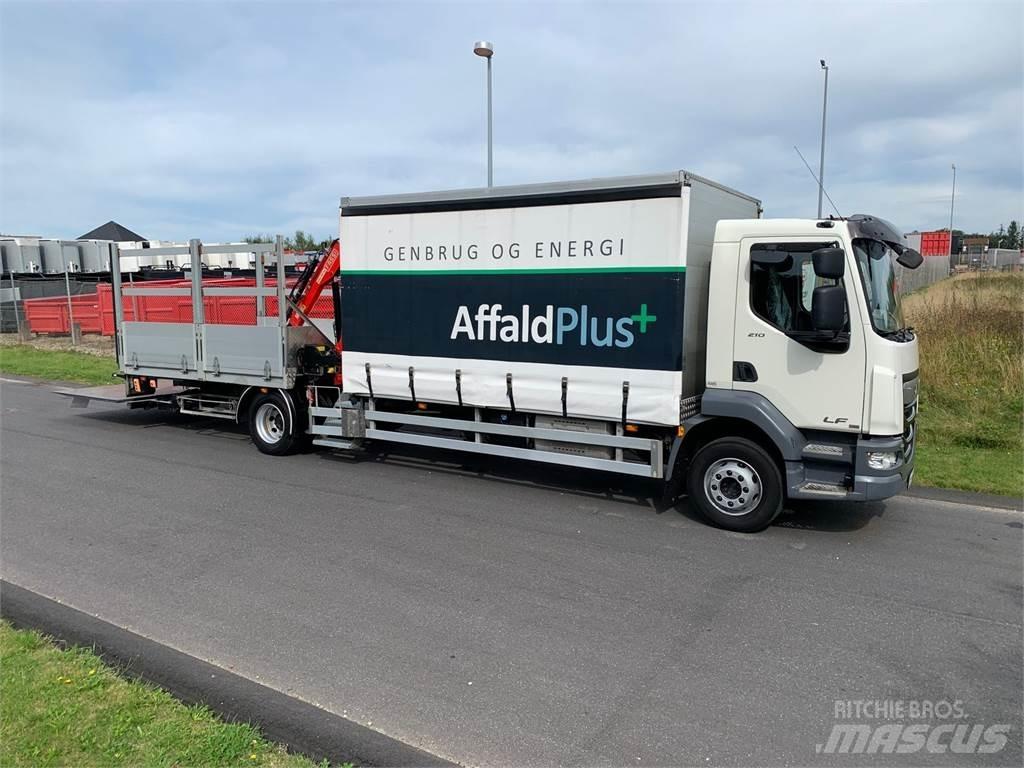 DAF LF210 4x2 FA Caminhões de caixa fechada