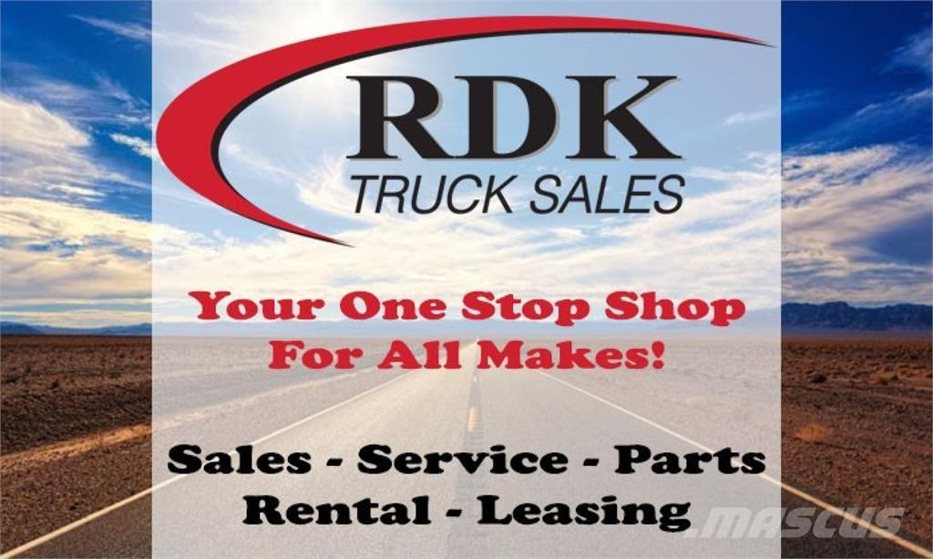 Volvo VHD64B Camiões caixa desmontável com elevador de cabo