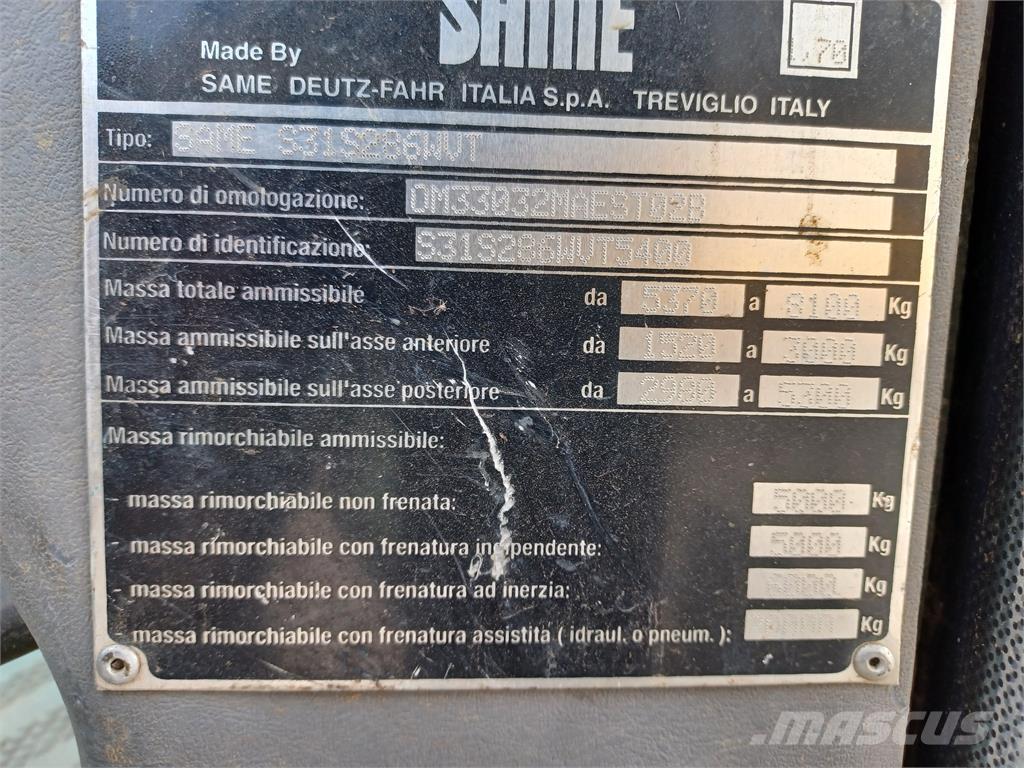 Same SILVER 130 Tratores Agrícolas usados